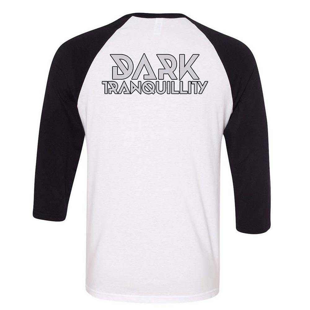 Encircled Logo DT Black & White Raglan Baseball Jersey