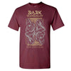 Pitiless Right Here Maroon T-shirt