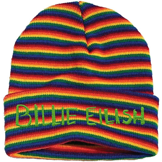 Billie Eilish Stripes Beanie