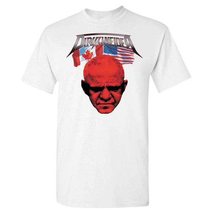 Dirkschneider Flags And Tour Dates 2017 White T-shirt