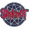 Red Logo Over Nonogram Embroidered Patch