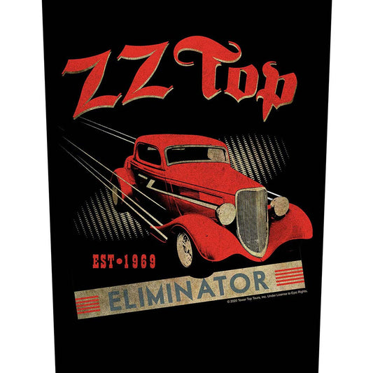 ZZ Top Eliminator Back Patch