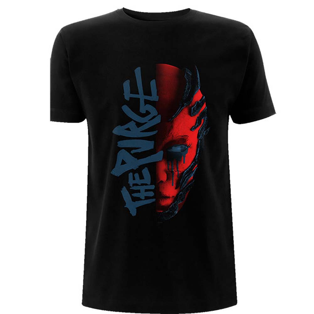 Purge Outline (Red Face) (Back Print) Junior Top