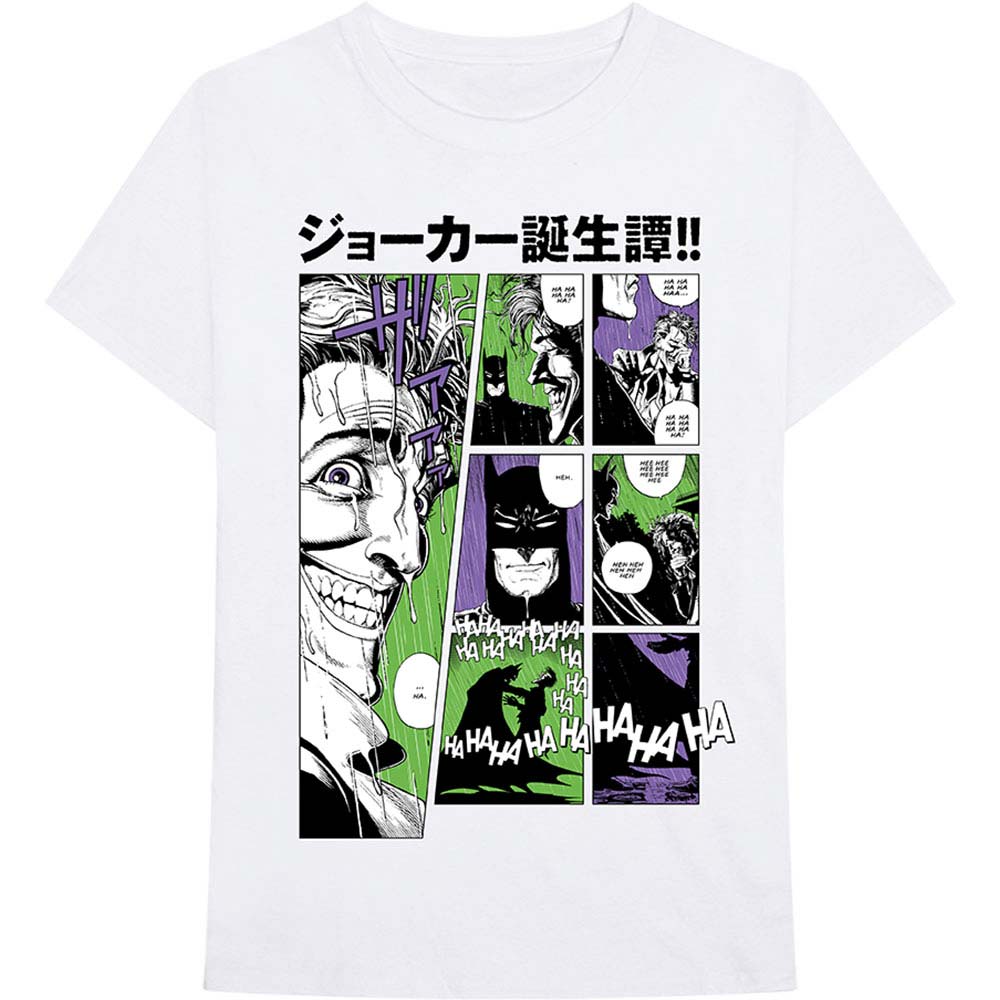 Batman Joker Sweats Manga Slim Fit T-shirt