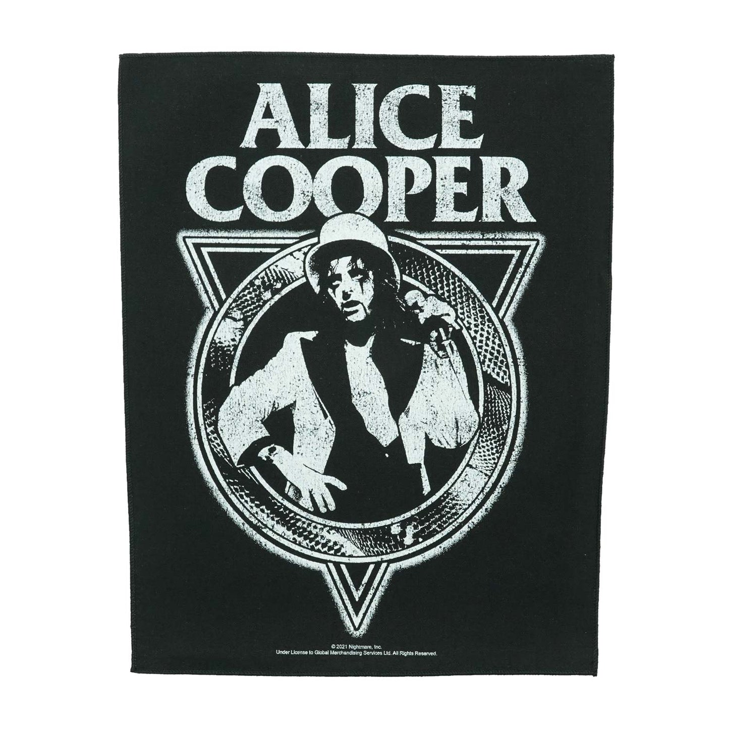 Alice Cooper Snakeskin Back Patch