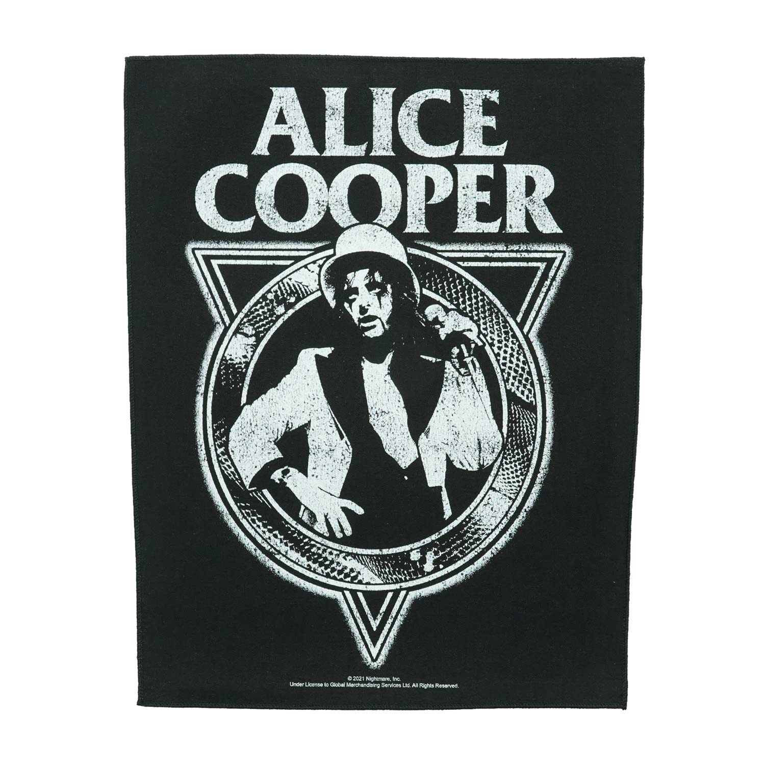Alice Cooper Snakeskin Back Patch