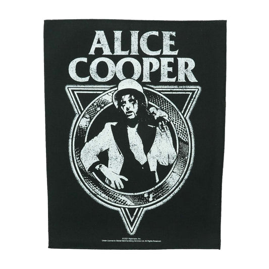 Alice Cooper Snakeskin Back Patch