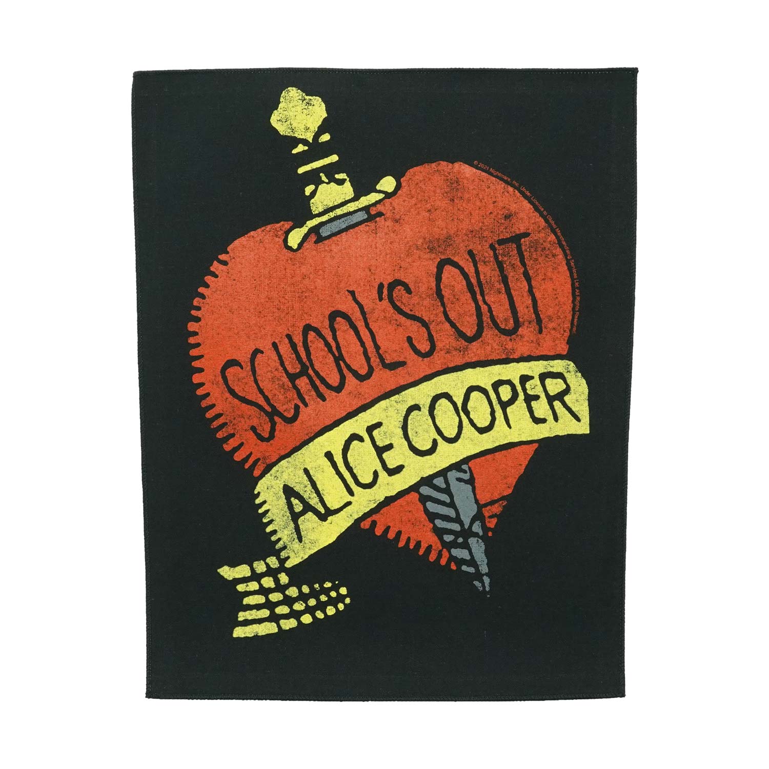 Alice Cooper School's Out Back Patch
