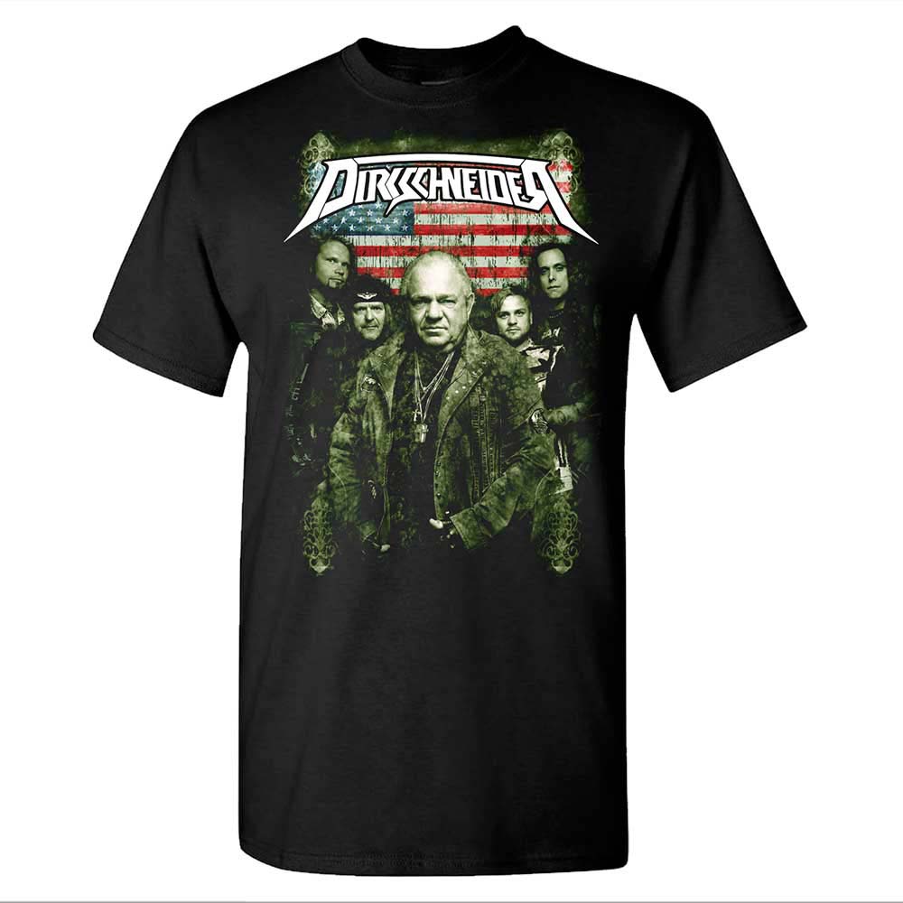 Dirkschneider Group Photo USA Tour 2018 T-shirt