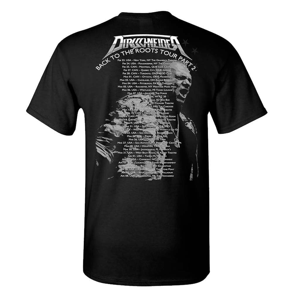 Dirkschneider Victory Skull 2018 Tour T-shirt