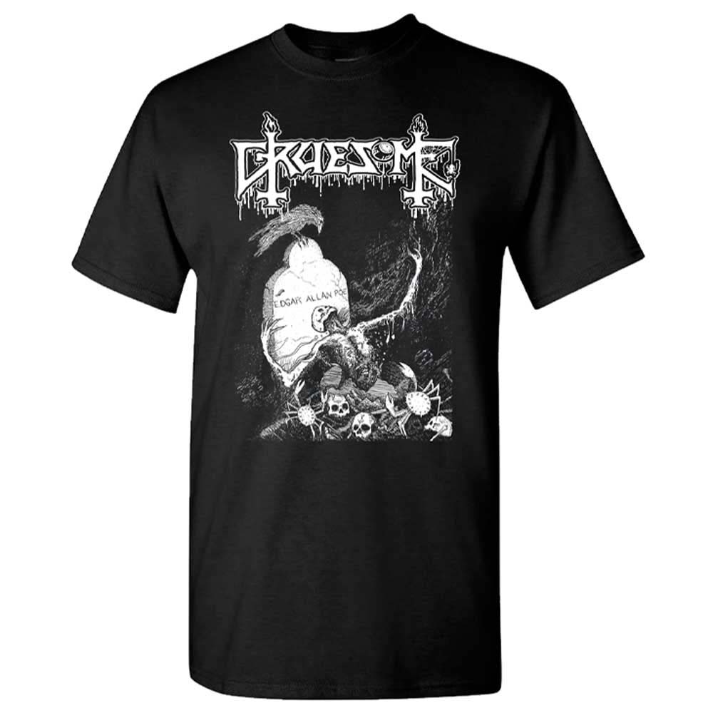 Gruesome Logo Gravestone MDF XIV T-shirt