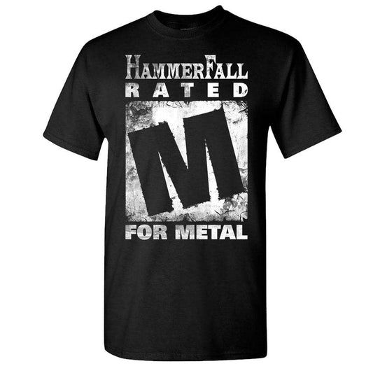 Hammerfall Rated M T-shirt