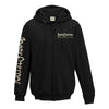 Desolate Sands Zip Hoodie Zippered Hooded Sweatshirt