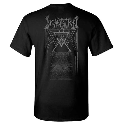 Incantation Rotting With Your Christ Tour 2019 T-shirt