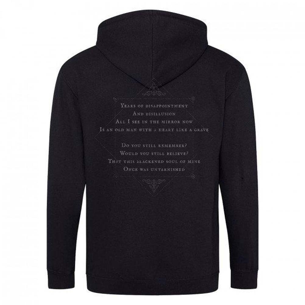Heart Like A Grave Zip Hoodie Zippered Hooded Sweatshirt