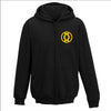 Logo Reaper Zip Hoodie Zippered Hooded Sweatshirt