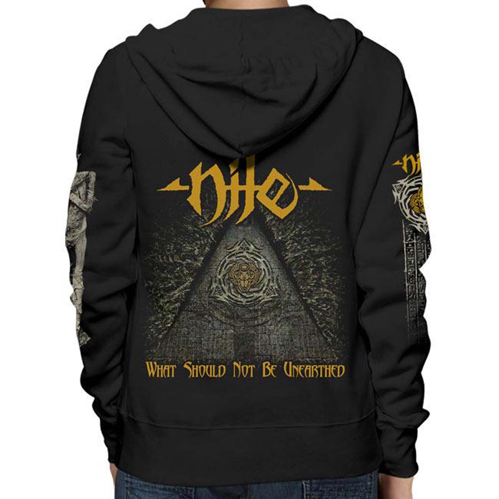 Nile Scarab What Should Not Be Zip Hoodie Zippered Hooded Sweatshirt