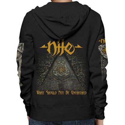Nile Scarab What Should Not Be Zip Hoodie Zippered Hooded Sweatshirt