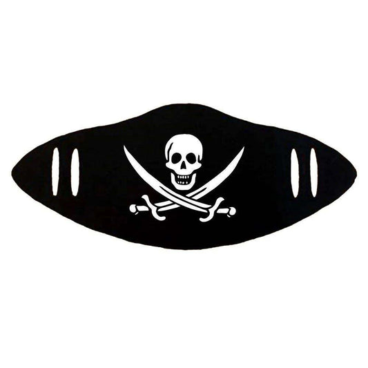 Noveltee Calico Jack Pirate Facemask Face Mask