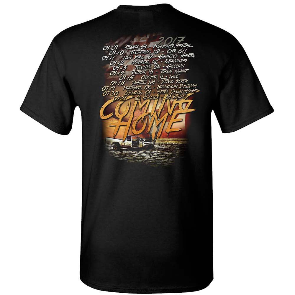 Pain Coming Home 2017 Tour Dates T-shirt