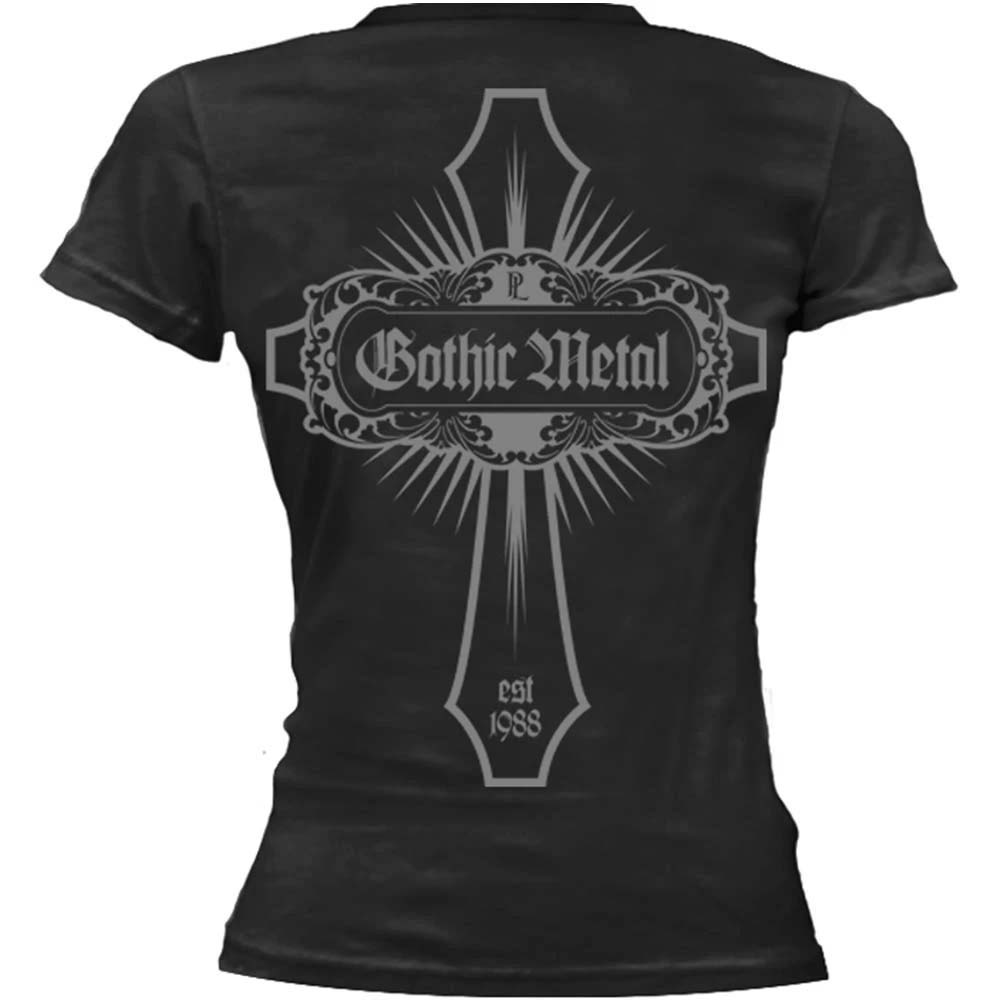 Gothic Metal Ladies T-shirt Junior Top