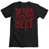 Jesus Wept (Back Print) Slim Fit T-shirt