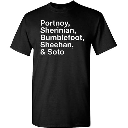 Sons Of Apollo 'Names' T-shirt