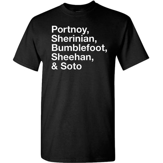 Sons Of Apollo 'Names' T-shirt