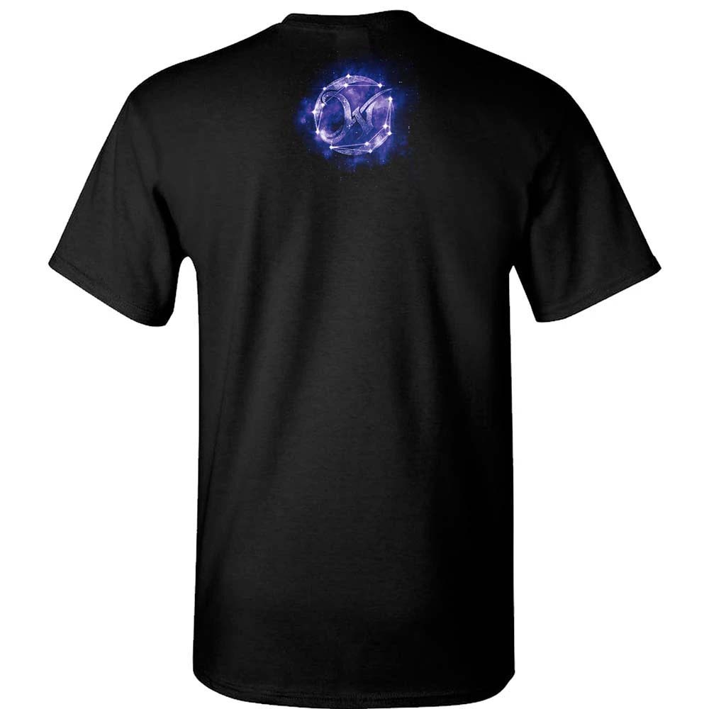 Wintersun Astral Double Logo Black T-shirt