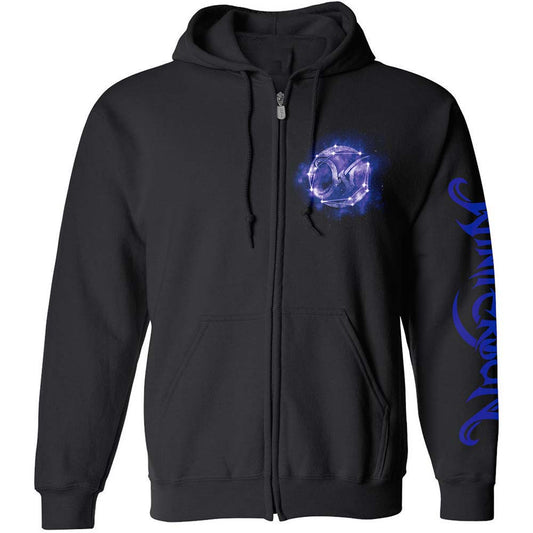 Wintersun Double Logo Zip Hoodie Zippered Hooded Sweatshirt