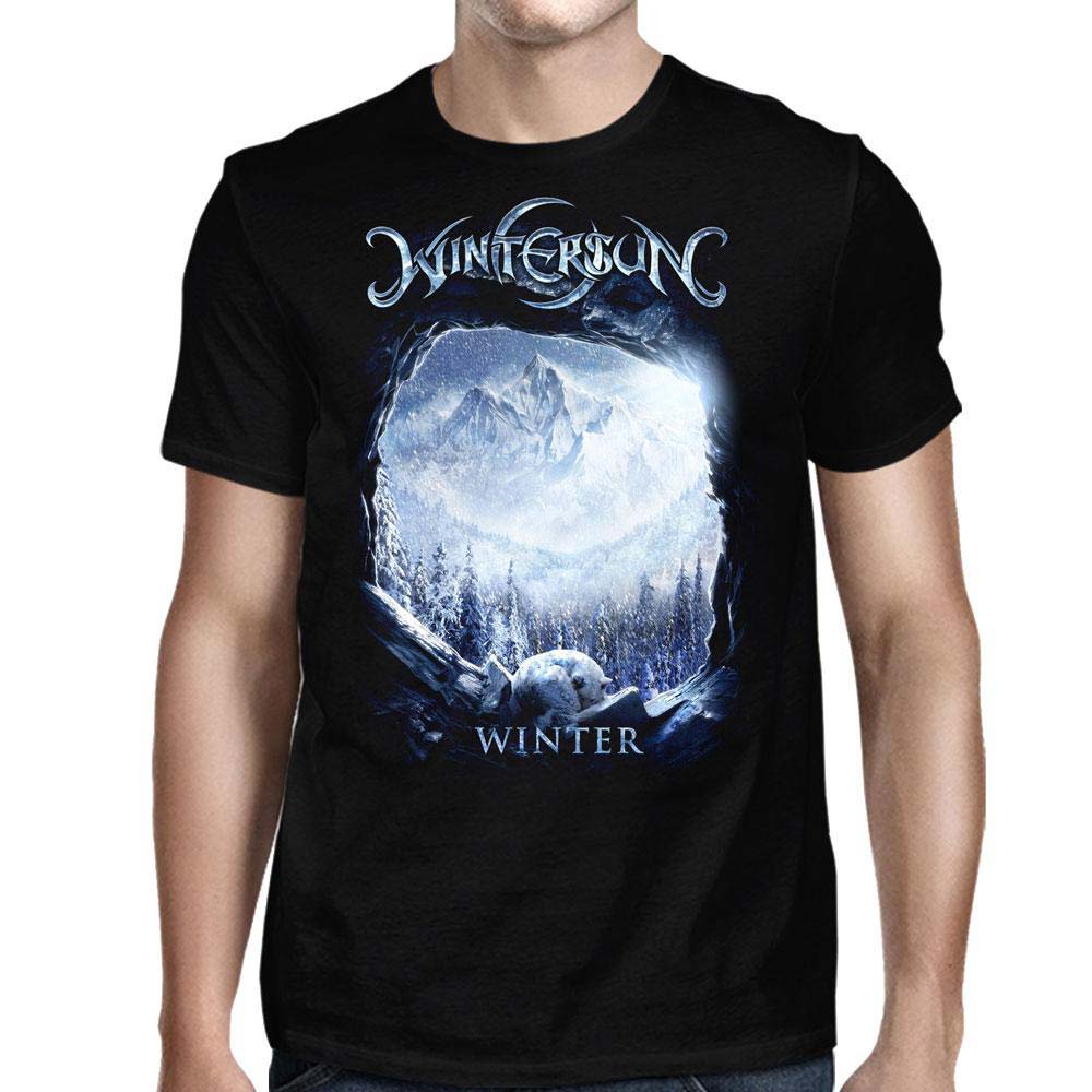 Wintersun Winter Washed Away Black T-shirt