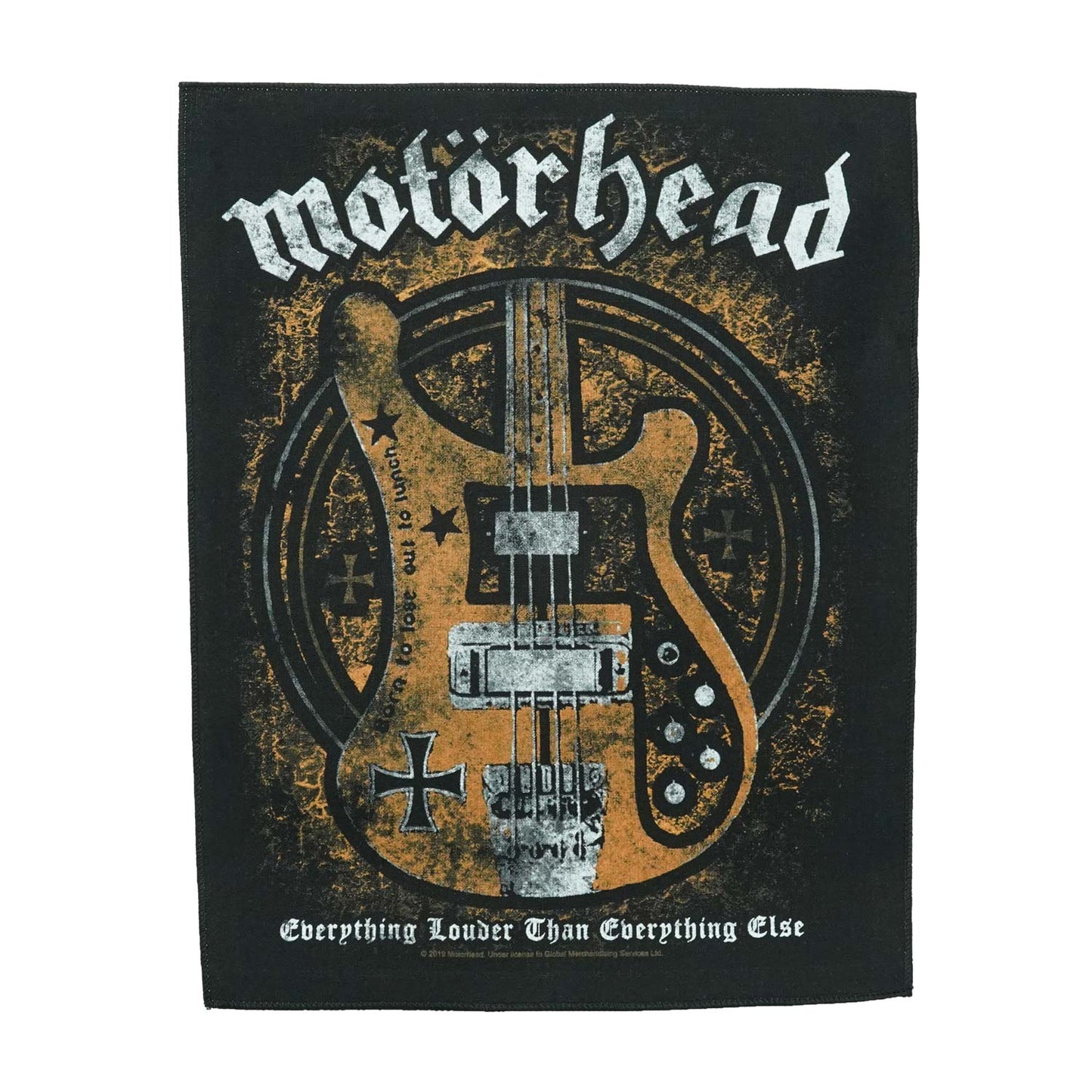 Motorhead Lemmy's Bass Back Patch