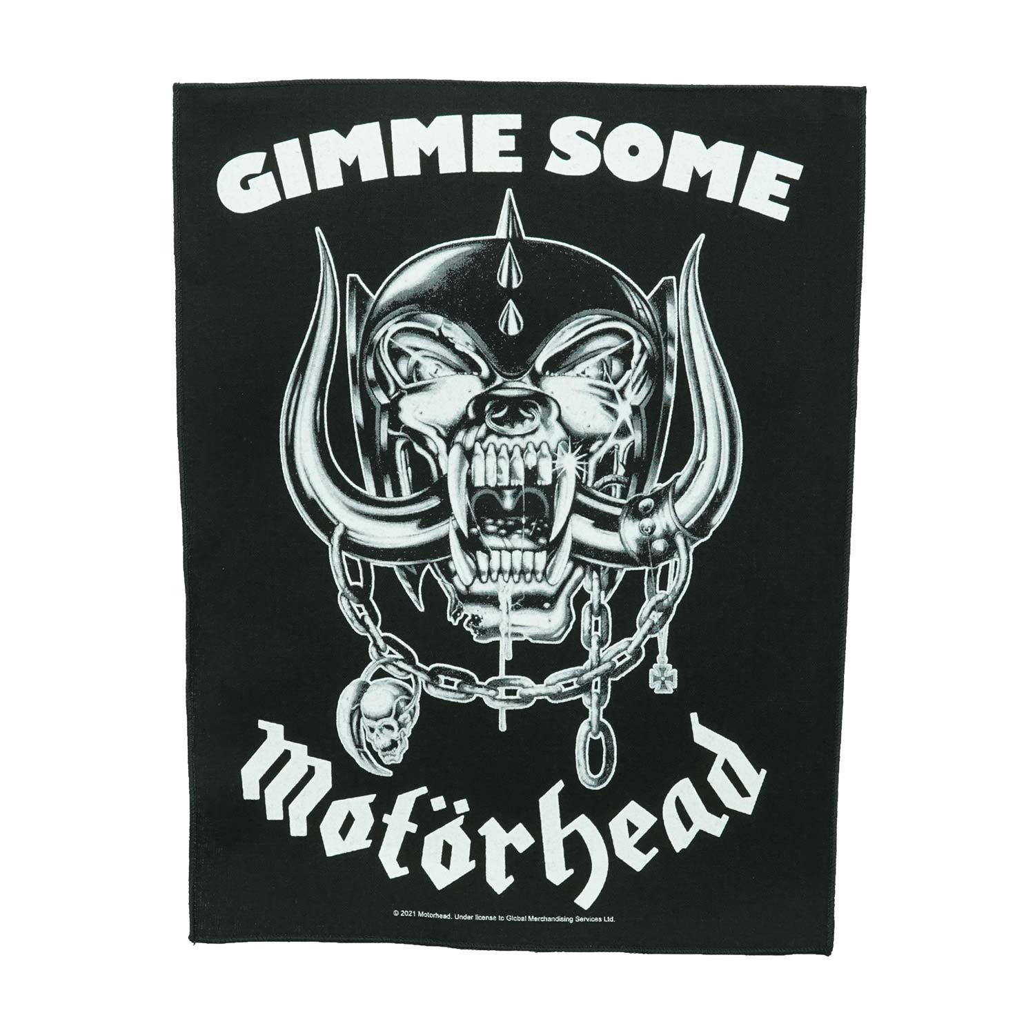 Motorhead Gimme Some Back Patch
