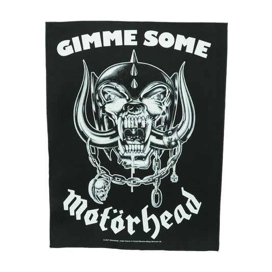 Motorhead Gimme Some Back Patch