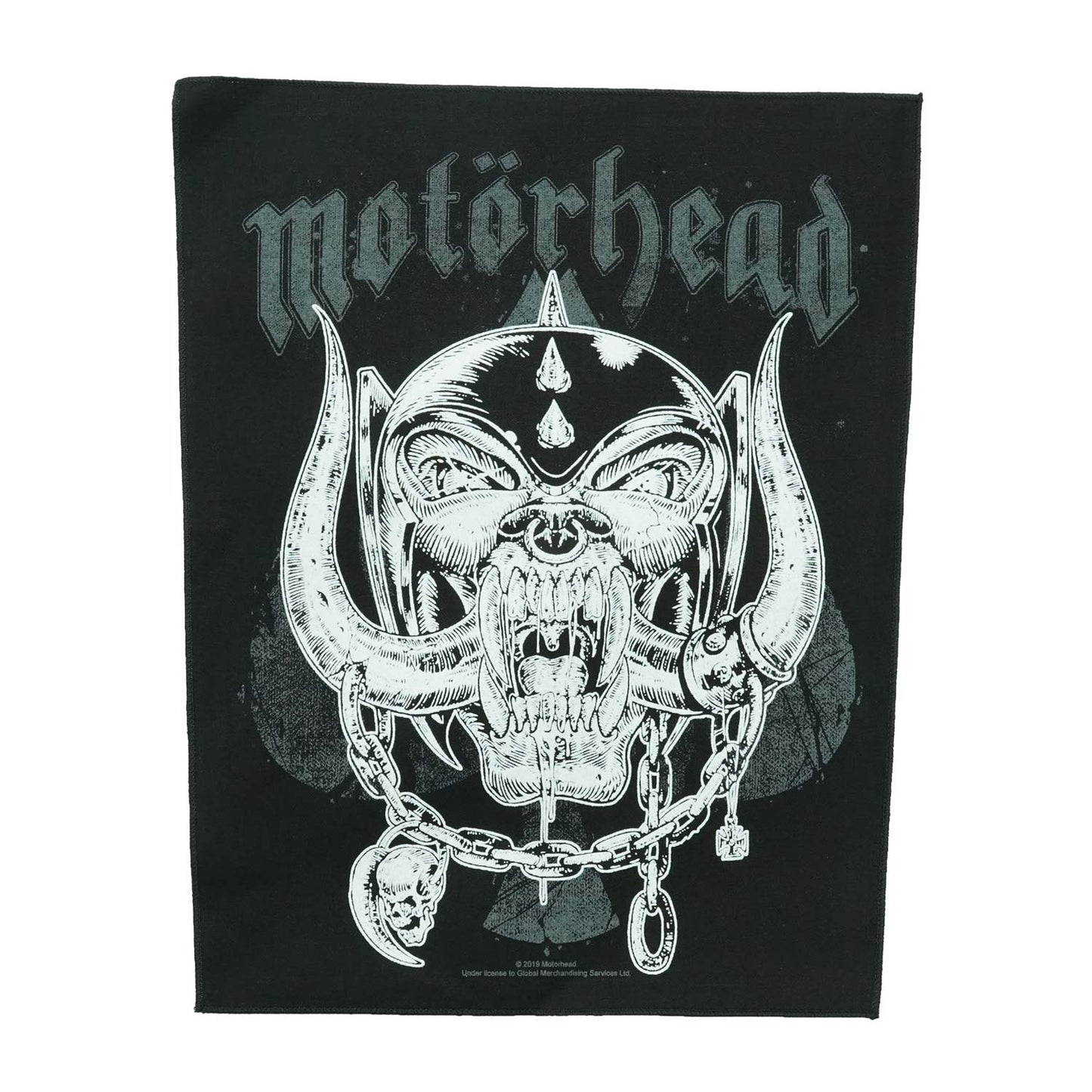 Motorhead Etched Iron Back Patch