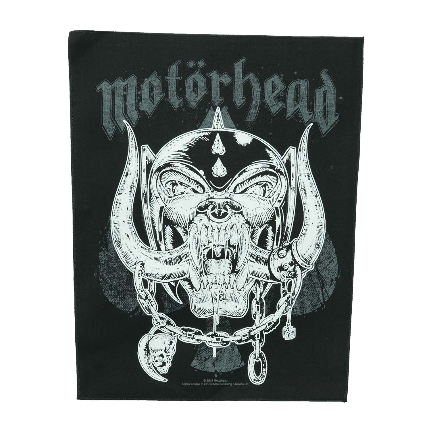 Motorhead Etched Iron Back Patch