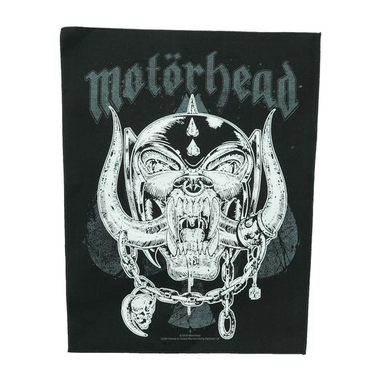 Motorhead Etched Iron Back Patch