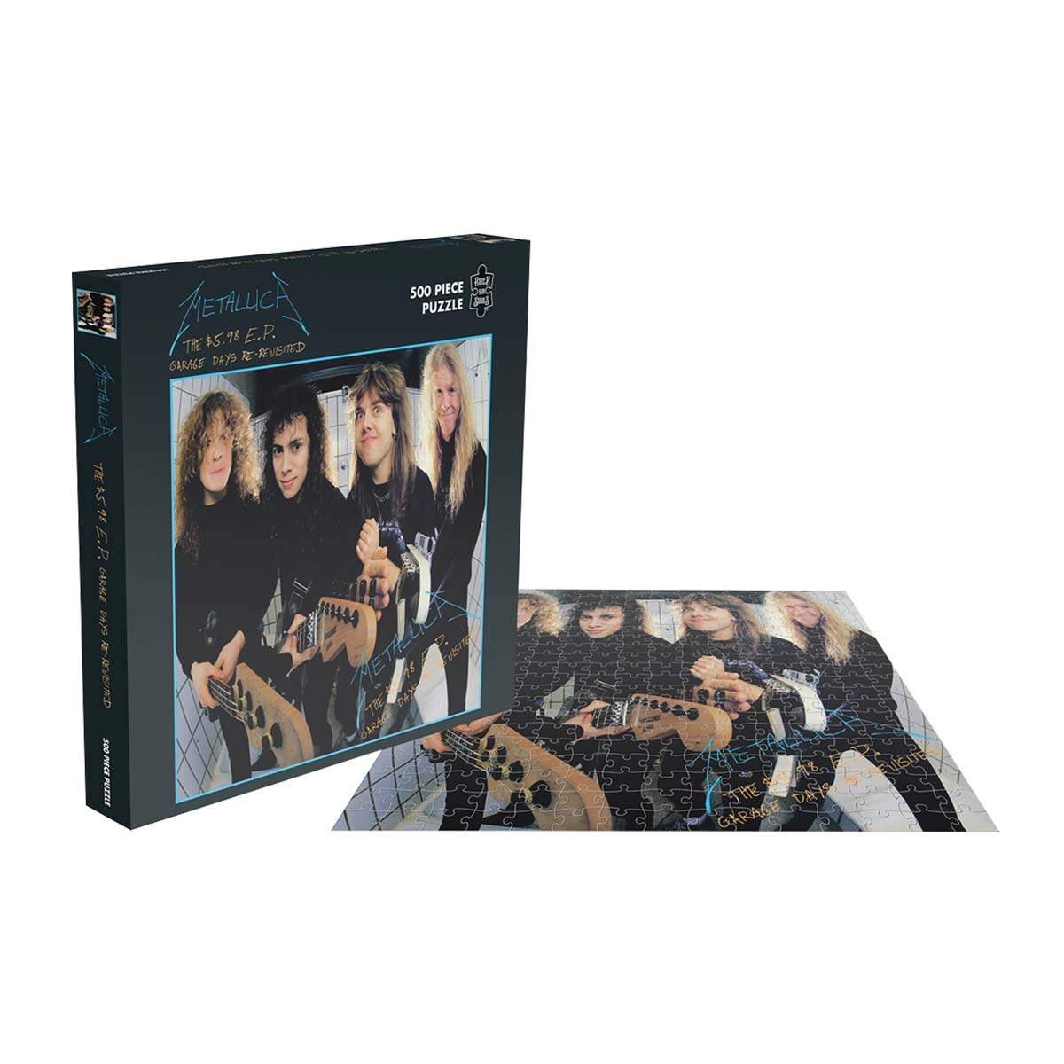 Metallica The $5.98 E.P. Garage Days Re-Revisited (500 Piece Jigsaw Puzzle) Puzzle