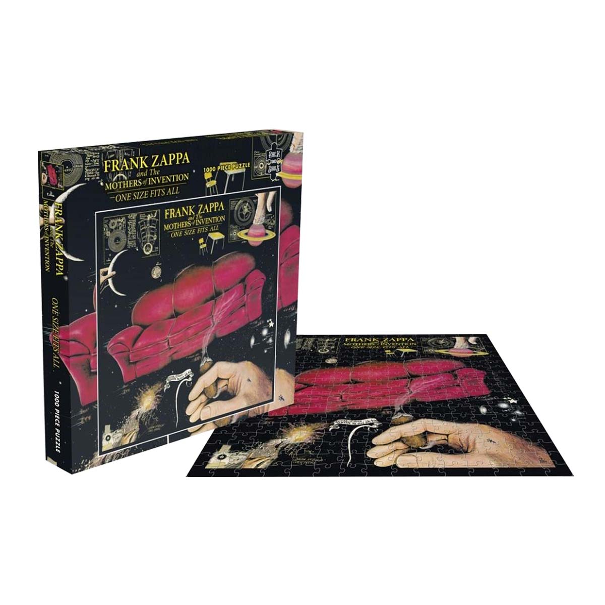 Frank Zappa and The Mothers of Invention One Size Fits All (1000 Piece Jigsaw Puzzle) Puzzle
