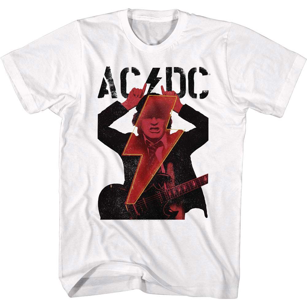 AC/DC Angus Horns & Bolt T-shirt | AC/DC Merch Store