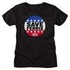 Save Ferris Button Junior Top