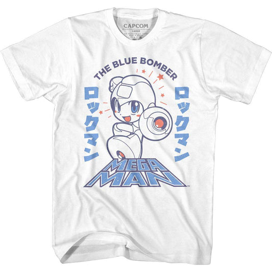 Mega Man Megaman Blue Bomber T-shirt