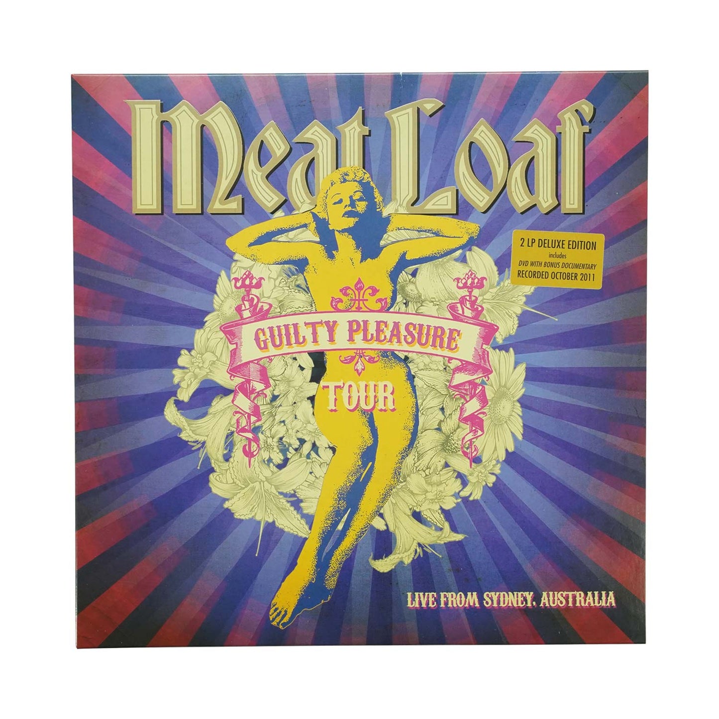 Meatloaf Guilty Pleasure 2-LP+DVD Vinyl