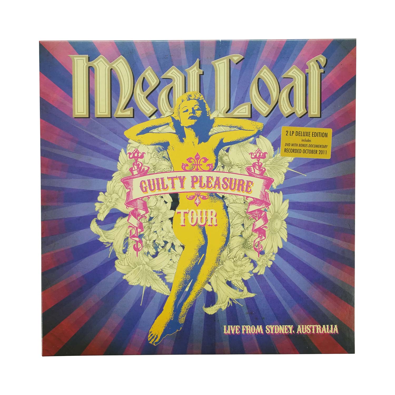 Meatloaf Guilty Pleasure 2-LP+DVD Vinyl