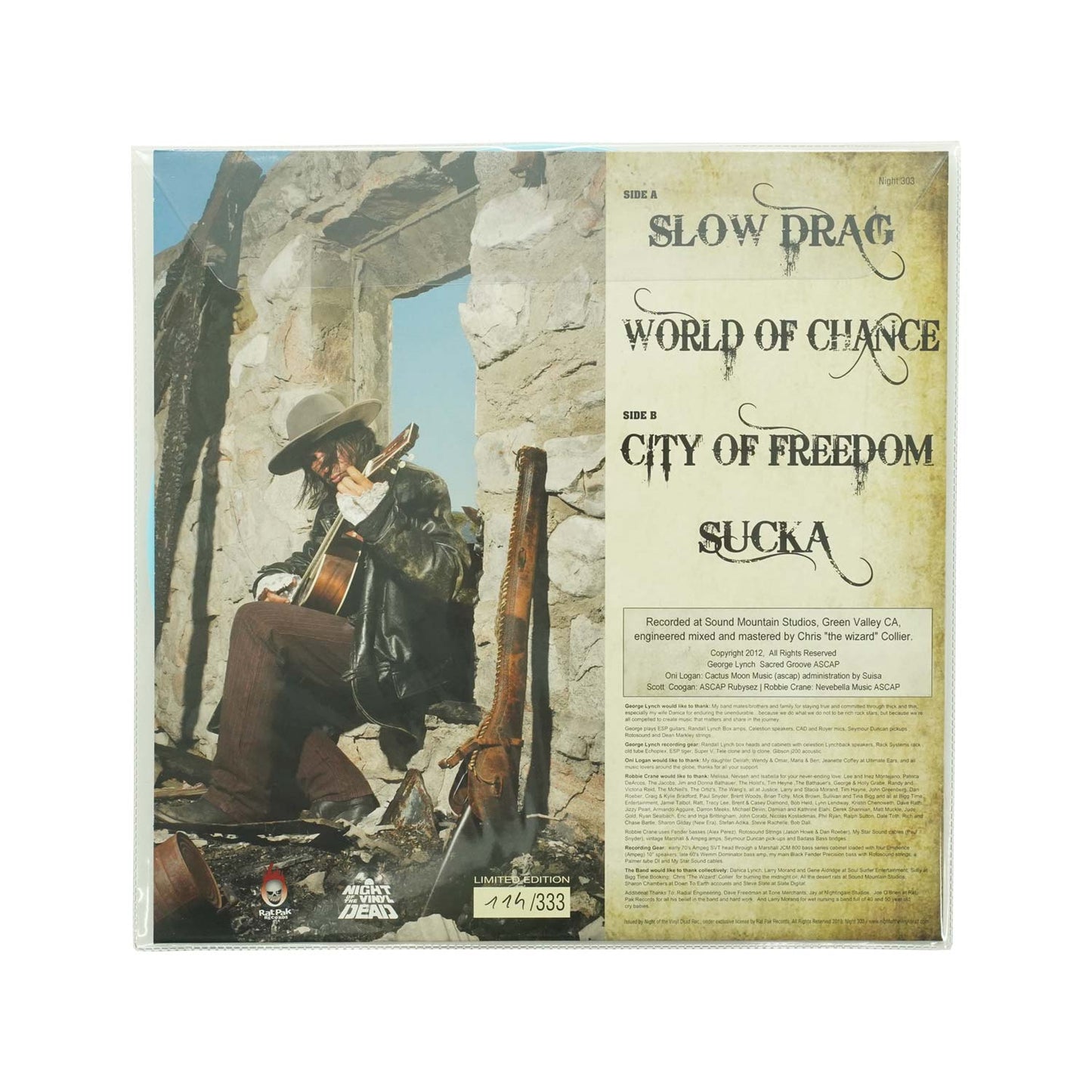 Lynch Mob Sound mountain sessions Vinyl