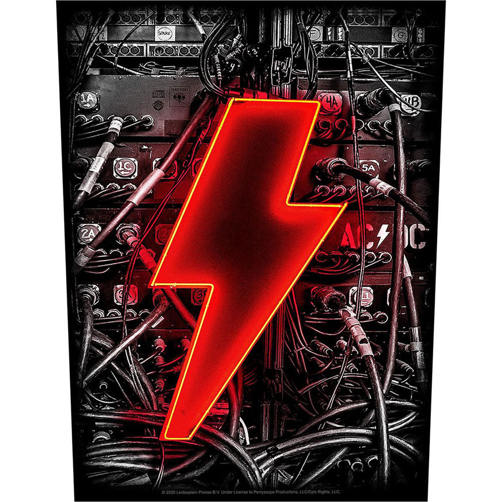 AC/DC PWR-UP Bolt Back Patch