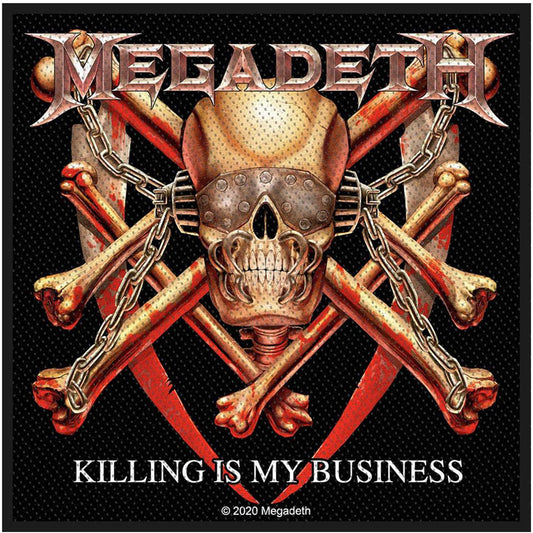 Killing Is My Business Woven Patch