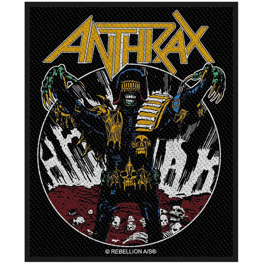 Anthrax Judge Death Woven Patch
