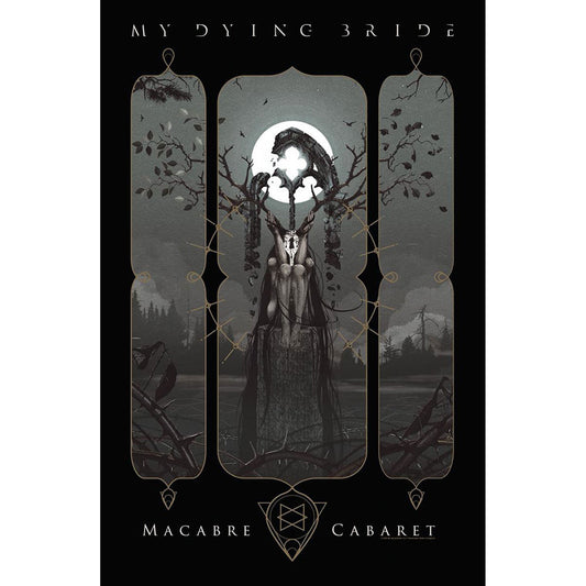 Macabre Cabaret Poster Flag