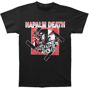Napalm Death Nazi Punks T-shirt